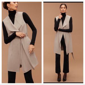 ARITZIA Babaton Marcelo Vest Blazer, Black